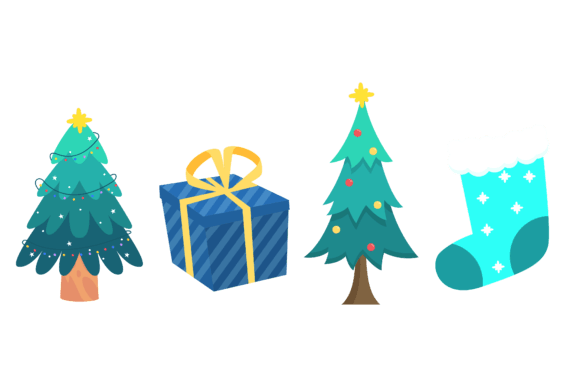 A Christmas Graphics Bundle for Crafters and Small Businesses