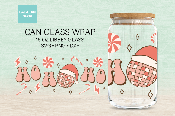 A Designer's Review of the Christmas Glass Wrap for Libbey 16oz Graphics