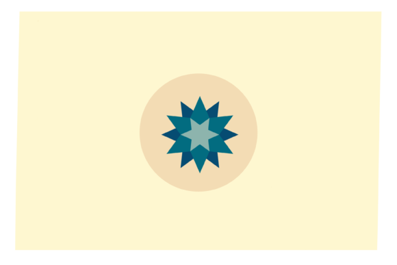 A Designer's Take on the Blue Christmas Star Icon