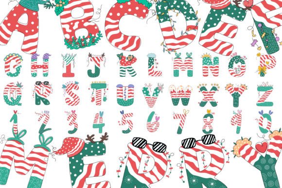 A Designer’s Review of Christmas Alphabet Graphics