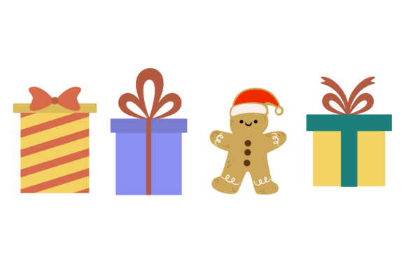 A Modern Graphic for Nature Christmas Illustrations