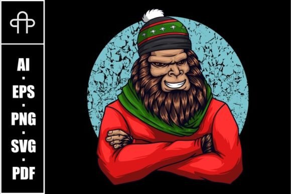 A Review of Bigfoot Fashion Style Christmas Graphics