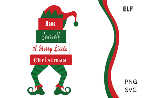 An Elf's Merry Design: Graphics for Festive Illustrations