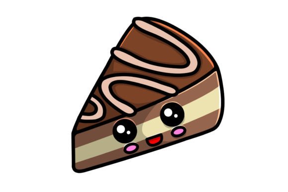 Christmas Cake Vector Graphic for Seasonal Content
