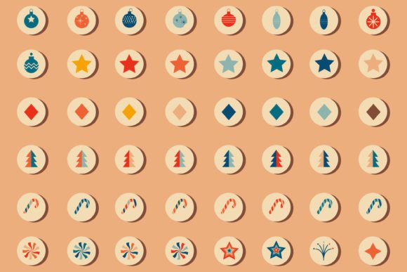 Christmas Instagram Highlights Graphics for Festive Brand Illustrations
