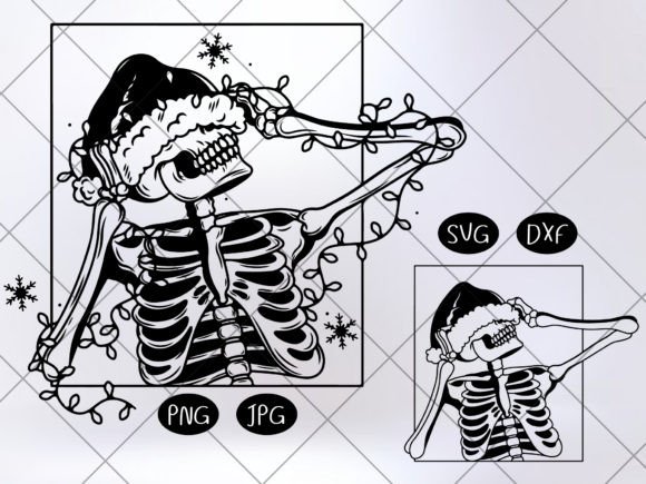 Christmas Skeletons: A Graphic Designer's Review of This Seasonal Illustration
