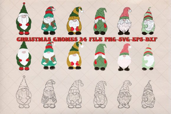 Genome Christmas Graphics: A Designer's View for Crafters & Illustrations