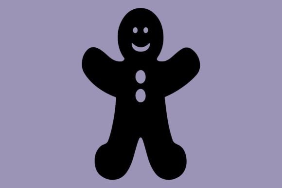 Gingerbread Christmas Clip Art Graphics for Designer Use