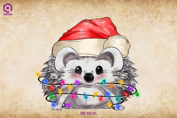 Hedgehog Christmas Tree Lights: A Designer's Review of Seasonal Graphics