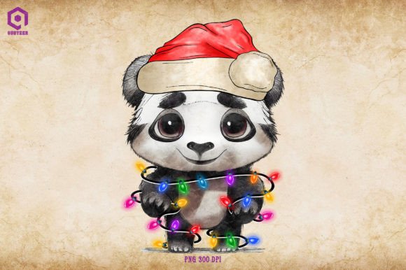 Practical Review of Panda Christmas Tree Lights Graphics