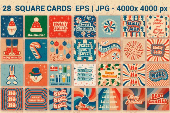 Retro Christmas Graphics: A Designer's Marketing Review