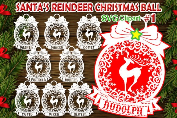 Santa's Reindeer Christmas Ball: A Graphic Designer's Brand Review